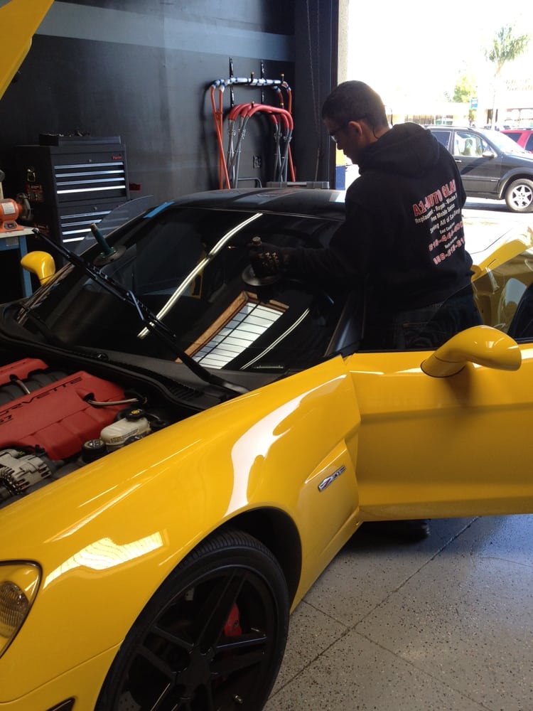 Corvette Yellow Custom Tint