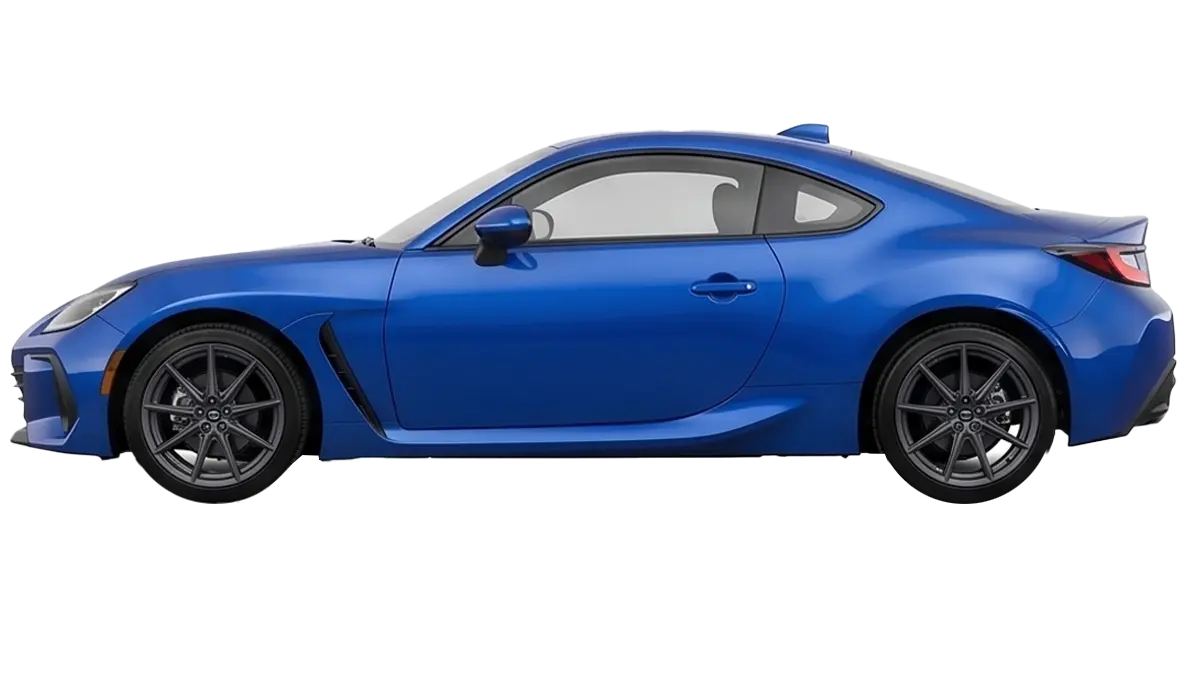 Driver side of coupe